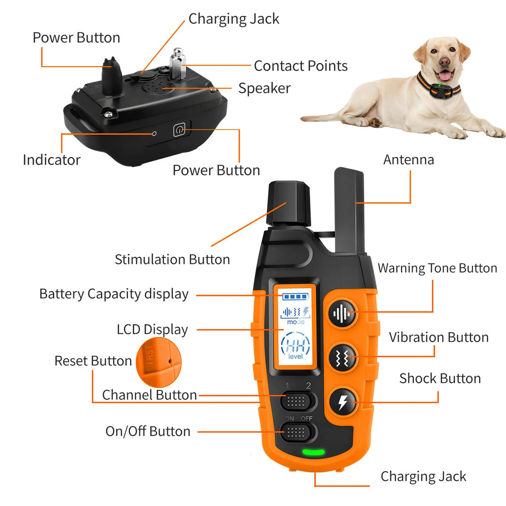 Dog Genic SmartCommand™ Electric Dog Training Collar - Dog Genic
